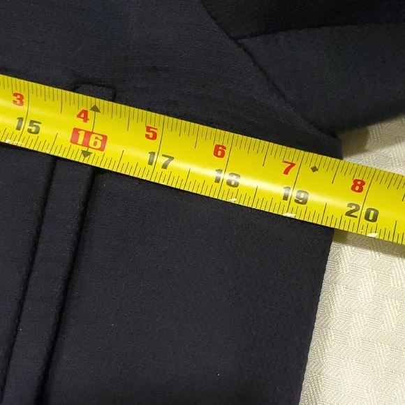 Sandro Women's Navy Toggle Pea Coat - Picture 15 of 17